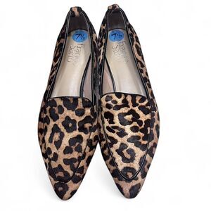 Brand New Franco Sarto Calf Hair Leather Pointed Toe Loafers / Flats